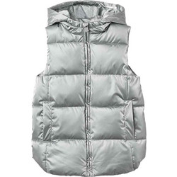 Zippy Αμάνικο Παιδικό Μπουφάν Puffer Ασημί ZKGAP010424006