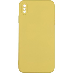 Sonique My Colors Silicone Back Cover Yellow (iPhone XS Max)