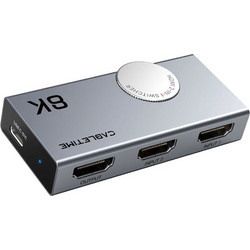 Cabletime CT-HS8K2-AG HDMI Switch