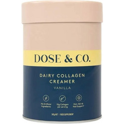 Dose & Co Dairy Collagen Creamer Vanilla 340gr