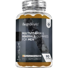 WeightWorld Multivitamin & Minerals for Men Peach Orange 90 Ζελεδάκια