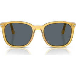 Persol PO3355S 204/R5 Ανδρικά Γυαλιά Ηλίου Τετράγωνα Κοκάλινα Κίτρινα με Μαύρο Φακό