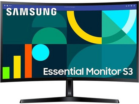 Samsung Essential S3 LS27D366GAU VA Curved Gaming Monitor 27" 1920x1080 FHD 100Hz 4ms