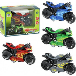 ToyMarkt Μοτοσυκλέτα Μεταλλική Διάφορα Σχέδια 902353