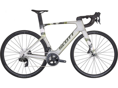 Scott Foil RC 30 2025 Ποδήλατο Δρόμου 28" Carbon με 24 Ταχύτητες και Δισκόφρενα Μπεζ