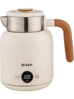 Gruppe HDK1501EL Ανοξείδωτος Βραστήρας 1.5lt 2100W με Ρύθμιση Θερμοκρασίας