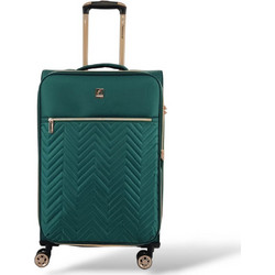 Diplomat Monaco ZC9001 Βαλίτσα Μεσαία 68x42x26cm με 4 Ρόδες Πράσινη