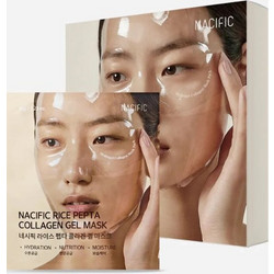 Nacific Rice Perta Collagen Sheet Μάσκα Προσώπου για Λάμψη 35gr