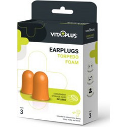 VitaPlus Ωτοασπίδες Αφρού 6τμχ Πορτοκαλί