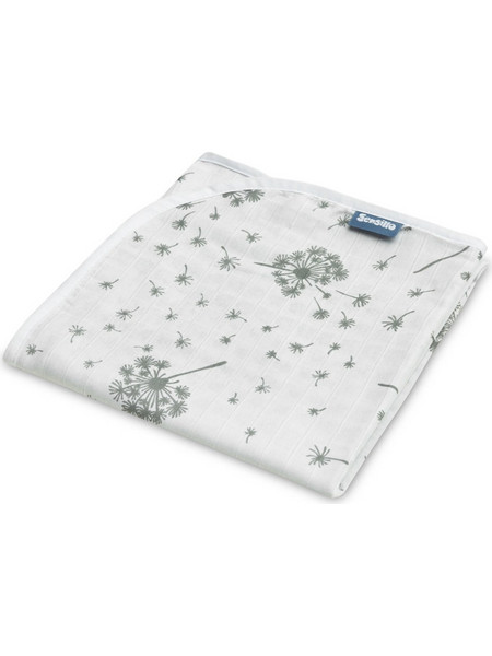 Sensillo Dandelion Ash Κουβέρτα Αγκαλιάς 80x100 Λευκή