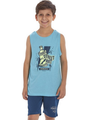 Admiral Kamako Jr Παιδικό T-Shirt Αμάνικο Γαλάζιο 1121500127