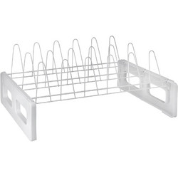 Metaltex Παπουτσοθήκη Μεταλλική Ασημί M58xΠ33xY25cm 365409