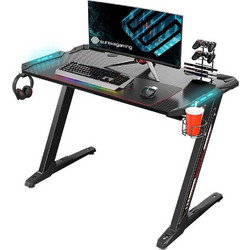 Eureka Ergonomic (R) Gaming Γραφείο Ρυθμιζόμενο Ύψος 113x61.5x77.5cm ERK-EDK-Z1S-V3D