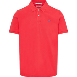 Funky Buddha Ανδρική Μπλούζα Polo Κοντομάνικη Κοραλί FBM011-001-11