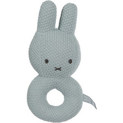Miffy Mint Υφασμάτινη Κουδουνίστρα Κρίκος για Νεογέννητα