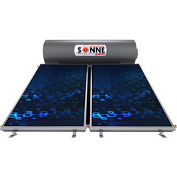 Sonne Aktion Ηλιακός Θερμοσίφωνας 160lt 2x1.7m² Glass Τριπλής Ενέργειας για Αντλία Θερμότητας