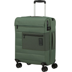 Samsonite Vaycay 145450-0588 Βαλίτσα Καμπίνας 55x40x23cm με 4 Ρόδες Πράσινη