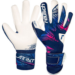 Reusch Attrakt Regrip Γάντια Τερματοφύλακα με Προστατευτικά Μπλε Λευκά 5570545-4310
