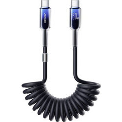 Joyroom S-A43 Spiral USB-C to USB-C 60W 1.5m Black 6956116728175