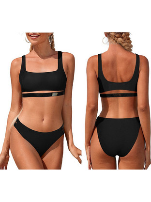 SUMMERtiempo Bikini Set Μπουστάκι Μαύρο 623073