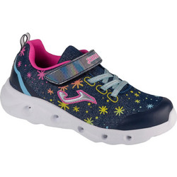 Joma Space Jr Παιδικά Sneakers με Φωτάκια Μαύρα Φούξια JSPACW2403V
