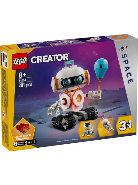 Lego Creator 3-in-1 Space Robot για 8+ Ετών 31164