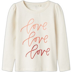 Name It Παιδικό T-Shirt Μακρυμάνικο Μπεζ 13238041