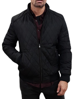 Sogo Ανδρικό Μπουφάν Χειμωνιάτικο Bomber Μαύρο 24530-196-080