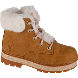 Skechers Παιδικά Μποτάκια Καφέ Suede με Γούνα 310952L-CSNT