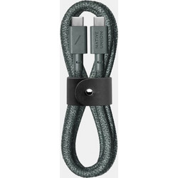 Native Union Belt Braided USB-C to USB-C 1.2m Green 6854456383
