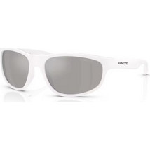 Arnette AN4351 29776G Ανδρικά Γυαλιά Ηλίου Ορθογώνια Κοκάλινα Λευκά με Μαύρο Φακό