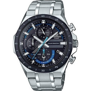 Casio Edifice Ανδρικό Ρολόι Χρονογράφος Solar με Ασημί Μεταλλικό Μπρασελέ EQS-920DB-1BVUEF Casio Edifice Ανδρικό Ρολόι Χρονογράφος Solar με Ασημί Μεταλλικό Μπρασελέ EQS-920DB-1BVUEF