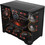 1stPlayer UV6 Black Gaming Mini Tower Κουτί Υπολογιστή με Πλαϊνό Παράθυρο