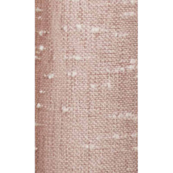 WhiteEgg Κουρτίνα Παραθύρου με Τρέσα 270x280 K0167-6 Pink