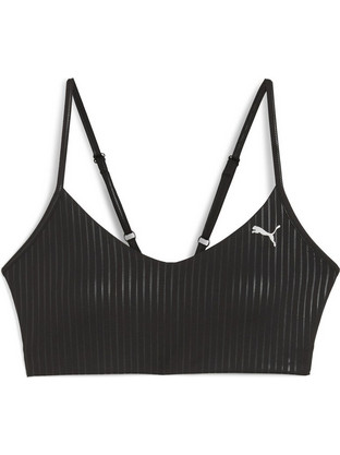 Puma Move Ultrabare Αθλητικό Μπουστάκι με Υψηλή Στήριξη & Αφαιρούμενη Ενίσχυση Μαύρο 525685-01