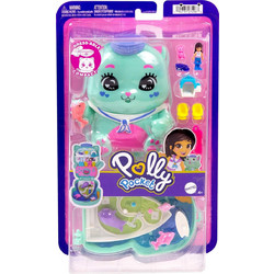 Mattel Polly Pocket Set Sail Kitty Compact