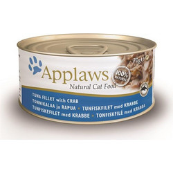 Applaws Natural Food with Tuna & Crab 24x70gr