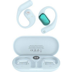 Devia OWS Lite1 Ακουστικά Bluetooth Earbud Light Blue