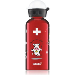 Sigg KBT Kids Funny Cows Παιδικό Παγούρι Αλουμινίου BPA Free Κόκκινο 400ml