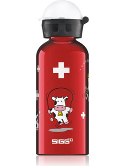 Sigg KBT Kids Funny Cows Παιδικό Παγούρι Αλουμινίου BPA Free Κόκκινο 400ml