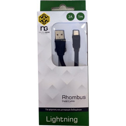 NG NG-R USB-A to Lightning Cable 1m Black 5213007063816