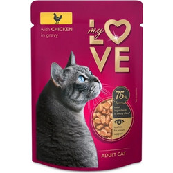 My Love Adult with Chicken in Gravy 85gr