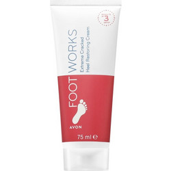 Avon Foot Works Κρέμα για Σκασμένες Φτέρνες 75ml