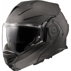 LS2 FF901 Advant X Carbon Solid Matt Black Κράνος Μηχανής Flip-Up 1550gr