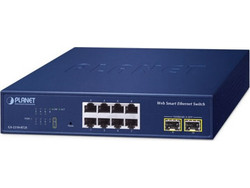 Planet GS-2210-8T2S Unmanaged L2 Switch με 8 Θύρες Ethernet 1000Mbps και 2 SFP θύρες