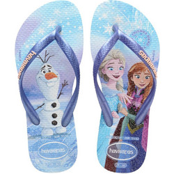Havaianas Princess Παιδικές Σαγιονάρες για Κορίτσι Γαλάζιες Λιλά 4123328-0397