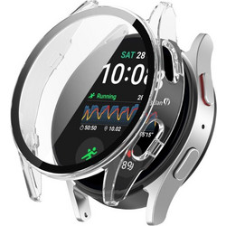 Tech-Protect Defence360 Πλαστική Θήκη Tempered Glass για Samsung Galaxy Watch 7 40mm Διαφανής