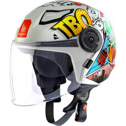 MT Lite TBO Junior A0 Gloss White Κράνος Μηχανής Jet 950gr
