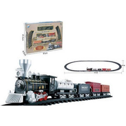 Zita Toys Κλασικό Τρενάκι με Βαγόνια & Ράγες