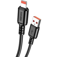 Kakusiga KSC-982 USB-A to Lightning Cable 15W 1m Black KSC-982-L-BK